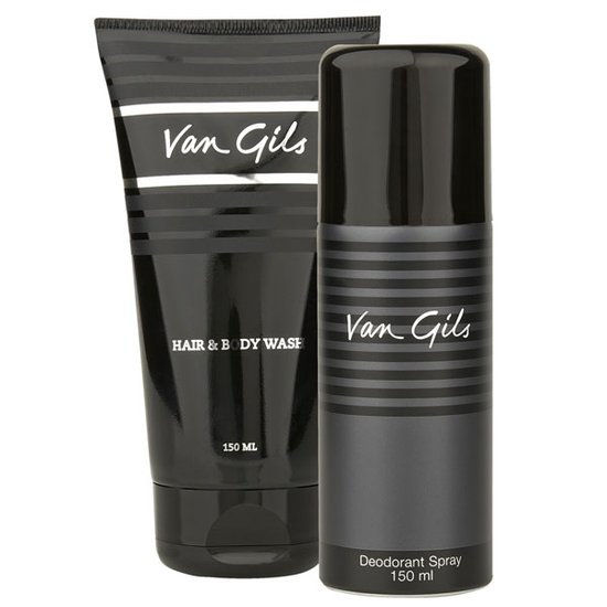 Van Gils Strictly For Men Geschenkset Hair And Body Wash 150ml Deospray 150ml Set Van Gils Strictly For Men Geschenkset Hair And Body Wash 150ml Deospray 150ml Set