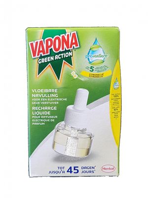 Vapona Pro Nature Anti Mug 45 Nachten Navul 24ml