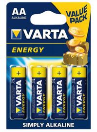 Varta Varta Batterijen Energy Aa R6 1,5v Alkaline