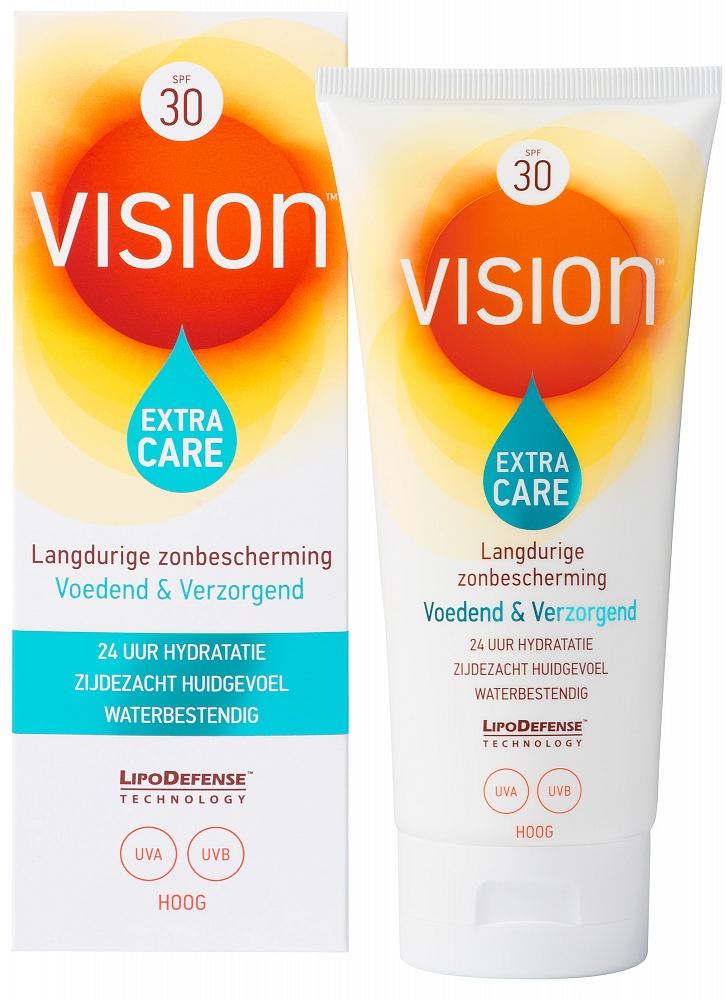 Vision Extra Care Zonnebrand Voedend en Verzorgend Factorspf30