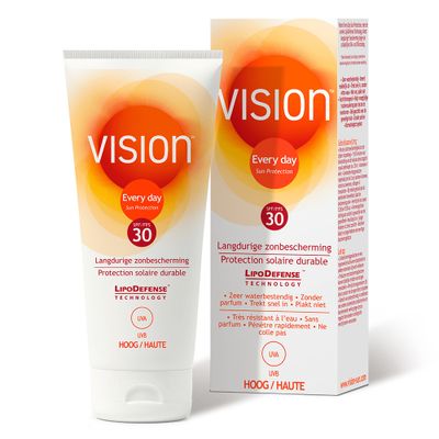 Vision Every Day Zonnebrand Sun Protection High Factor(spf)30 50ml