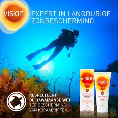 Vision Every Day Zonnebrand Sun Protection High Factor(spf)30 200ml
