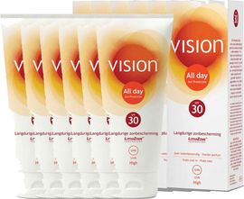 Vision Vision Every Day Zonnebrand Sun Protection High Factor(spf)30 Voordeelverpakking Vision Every Day Zonnebrand Sun Protection High Factor(spf)30