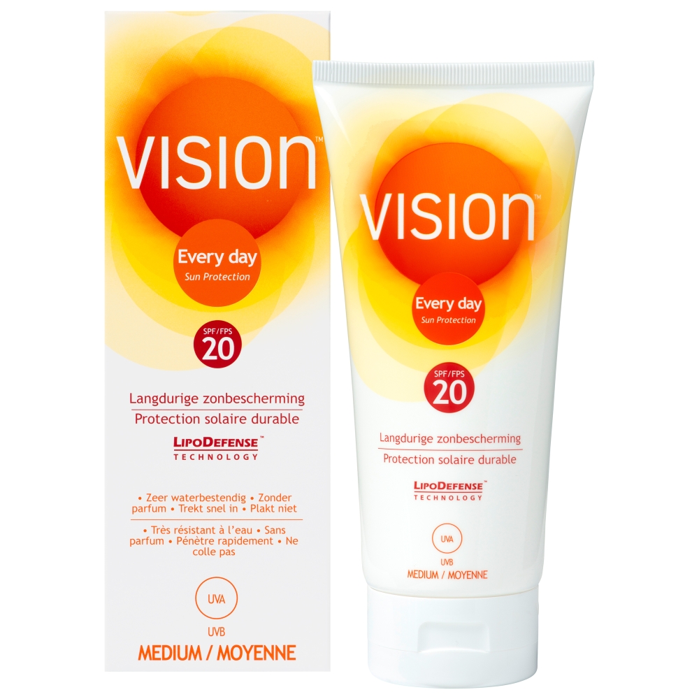 Vision Every Day Zonnebrand Sun Protection Medium Factorspf20