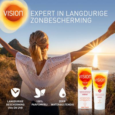 Vision Zonnebrand Sport Sun Care Factor(spf)30 20ml