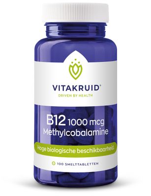 Vitakruid B12 Methylcobalamine 1000mcg 100tabl