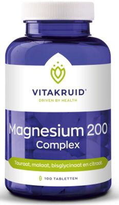 Vitakruid Magnesium 200 Complex 100tabl