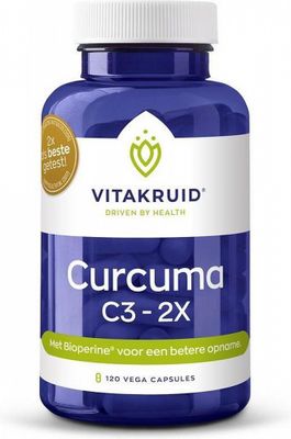 Vitakruid Curcuma C3 2x 120vcaps