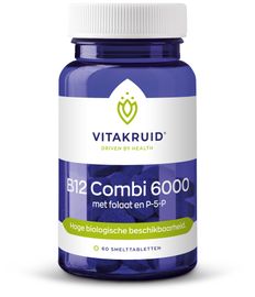 Vitakruid Vitakruid B12 Combi 6000 Met Folaat Tabletten