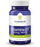 Vitakruid Vitamine D3 25mcg Tabletten 120tabl thumb