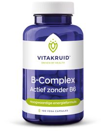 Vitakruid Vitakruid B-complex Actief Zonder B6