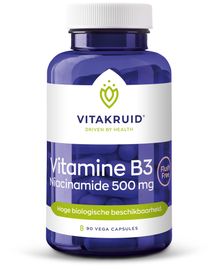 Vitakruid Vitakruid Vitamine B3 Niacinamide 500mg