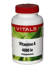 Vitals Vitamine A 4000ie Capsules