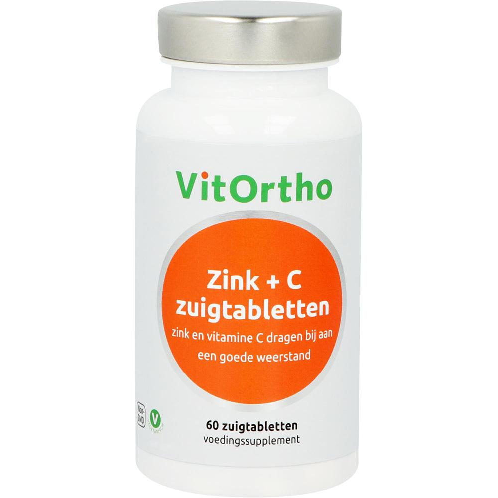Vitortho Zink C Zuigtabletten Vitortho Zink C Zuigtabletten