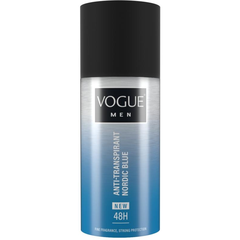 Vogue Men Nordic Blue Deodorant Spray Anti-transpirant 150ml Vogue Men Nordic Blue Deodorant Spray Anti-transpirant 150ml