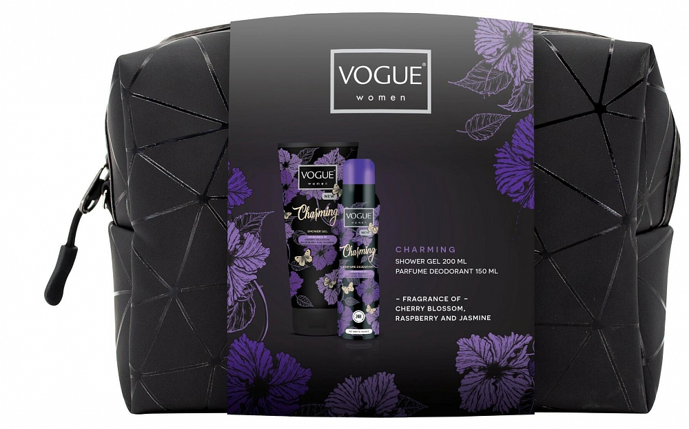 Vogue Charming Showergel Deospray Geschenkset Set