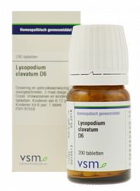 VSM VSM Lycopodium Clavatum D6 Tabletten