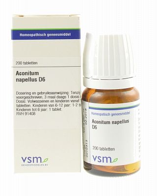Vsm Aconitum Napellus D6 Tabletten 200tabl