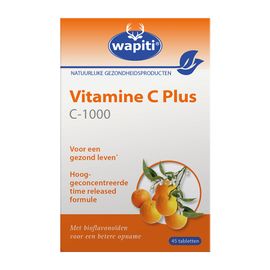 Wapiti Wapiti Vitamine C plus 1000 mg Tabletten