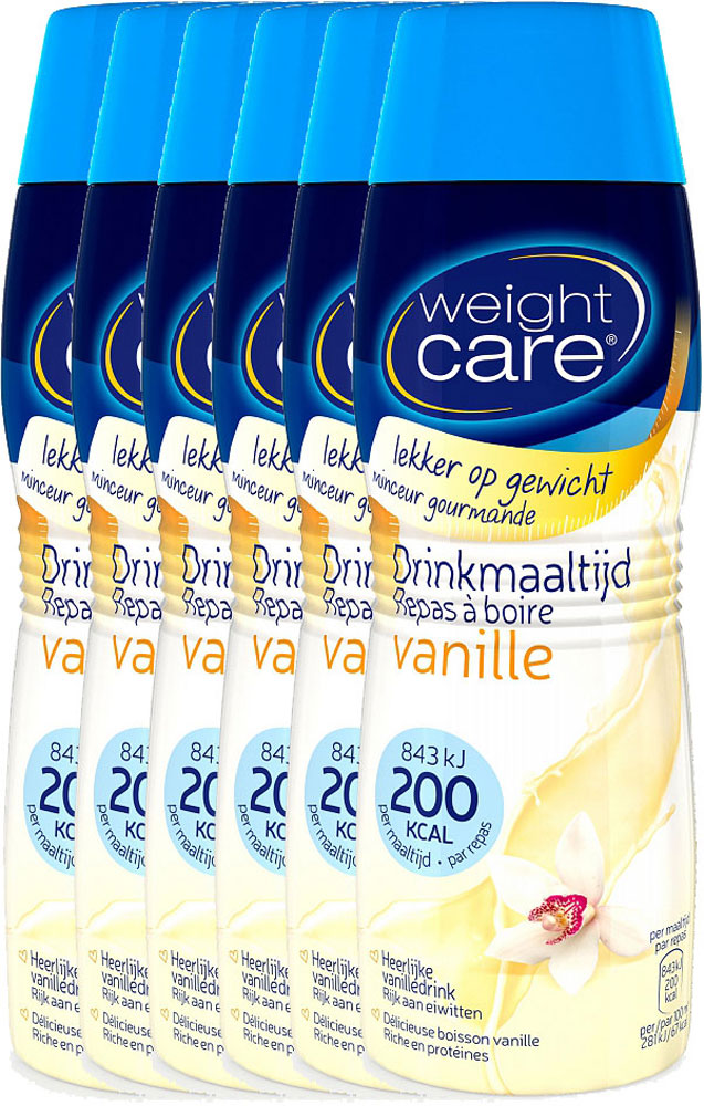 Weight Care Drinkmaaltijden Vanille Voordeelverpakking Weight Care Drinkmaaltijden Vanille Voordeelverpakking