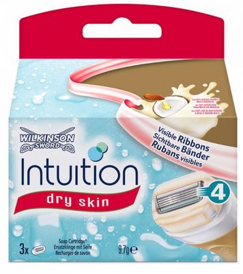 Wilkinson Sword Intuition Dry Skin Scheermesjes 3stuks