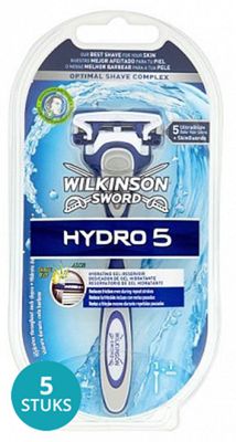 Wilkinson Sword Hydro 5 Scheerapparaat Voordeelverpakking 5xPer st