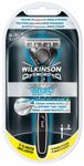 Wilkinson Sword Quattro Titanium Sensitive Apparaat Black + 2 Mesjes Stuk thumb