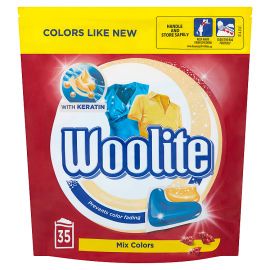Woolite Woolite Wasmiddel Mix Colors 35 Gel Capsules
