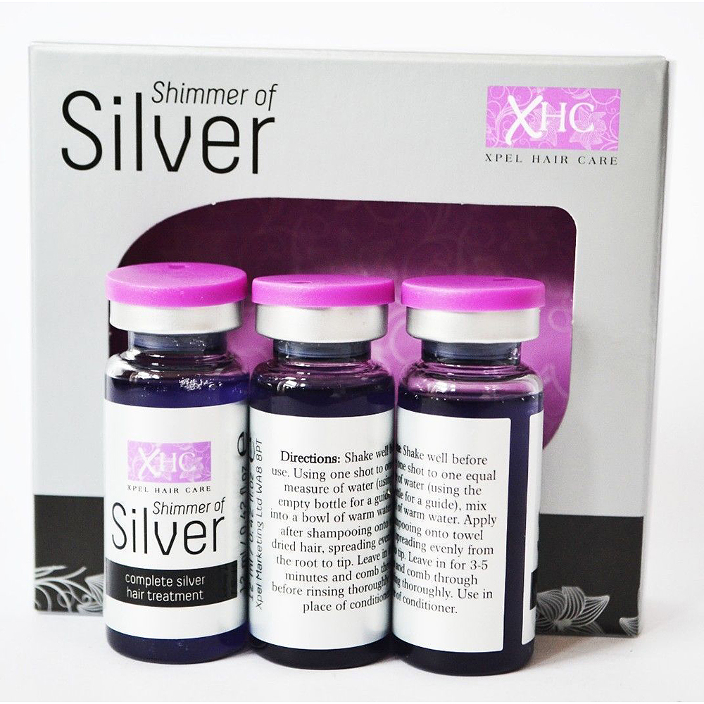 XHC Xpel Silver Hair Treatment Shots 3x12ml XHC Xpel Silver Hair Treatment Shots 3x12ml