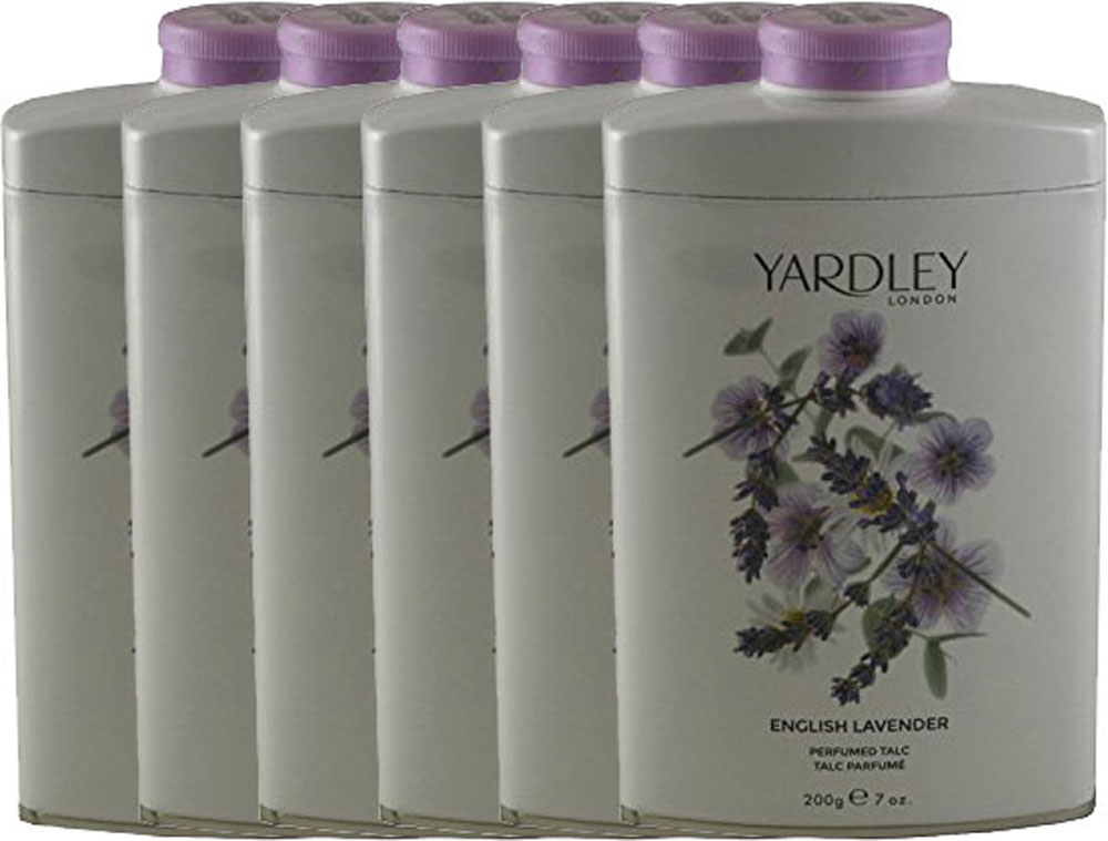 Yardley Talkpoeder English Lavender Voordeelverpakking 6x200gra Yardley Talkpoeder English Lavender Voordeelverpakking 6x200gra
