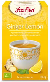 Yogi Tea Yogi Tea Ginger Lemon