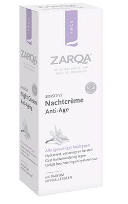 Zarqa Anti-Age Nachtcreme Sensitive 50ml