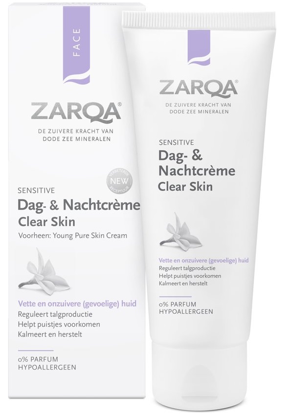 Zarqa Clear Skin Dag-en Nachtcrme 75ml