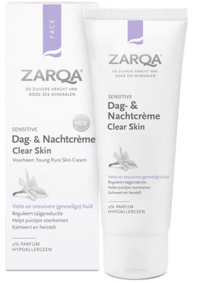 Zarqa Clear Skin Dag-en Nachtcrème 75ml