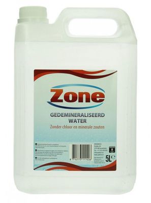 Zone Gedemineraliseerdwater 5liter