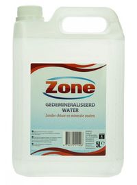 Zone Zone Gedemineraliseerdwater