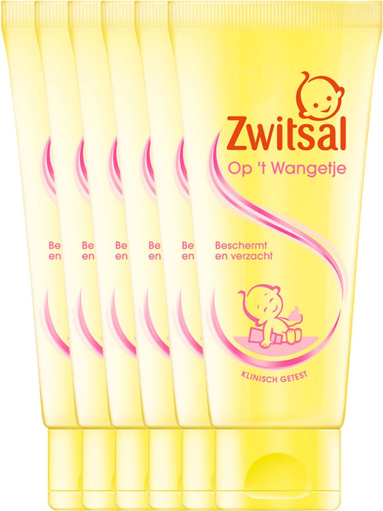 Zwitsal Op T Wangetje Baby Voordeelverpakking 6x100ml Zwitsal Op T Wangetje Baby Voordeelverpakking 6x100ml